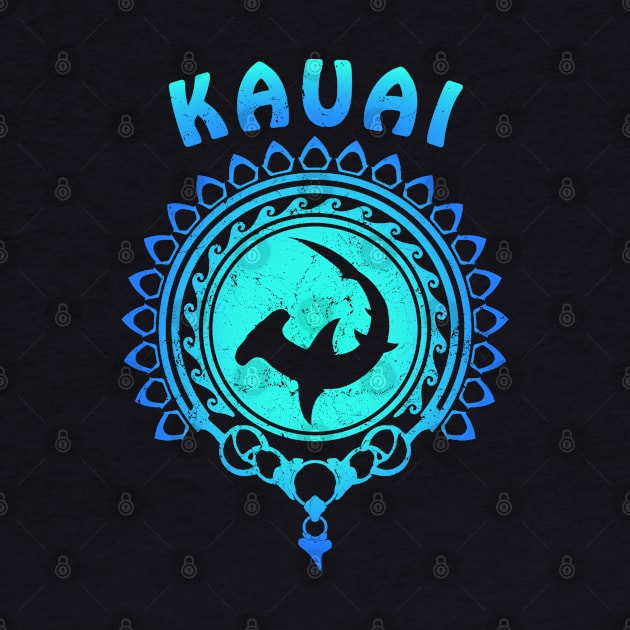 Kauai Hammerhead shark by NicGrayTees